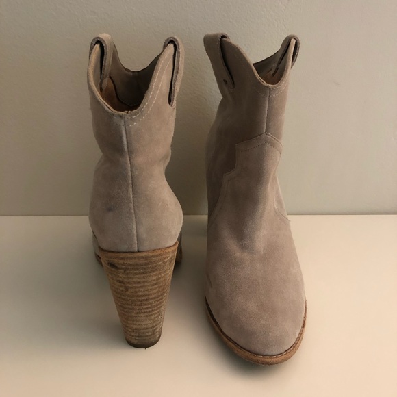 Joie Suede Booties - Picture 2 of 3